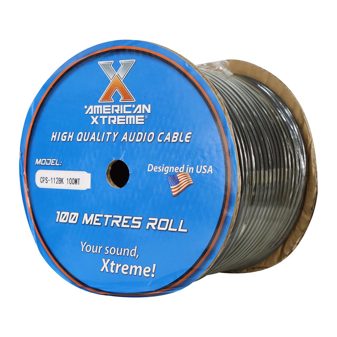 Cable P Parlante X Rollo Mt Blindado Lineas