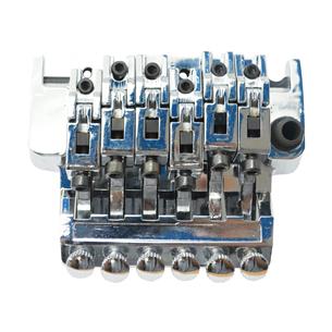 TREMOLO FLOTANTE PARA GUITARRA ELECTRICA CROMADO - LIQUIDACION