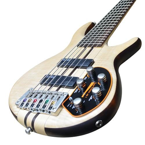 BAJO ELECTRICO 6-CUERDAS ARTISAN NATURAL OPEN PORE - DESC