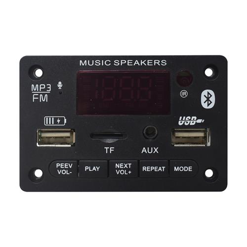 MODULO REPRODUCTOR MP3 C/2 USB/SD/FM/BLT/AUX 5-12V - CLA