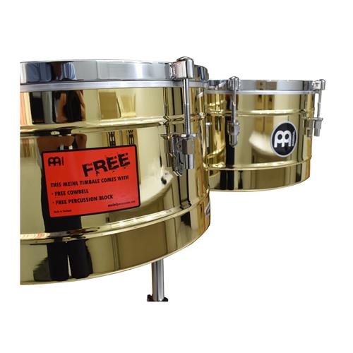 TIMBAL 14_15 PULG. MARATHON C/CAMPANA Y BLOCK BRONCE