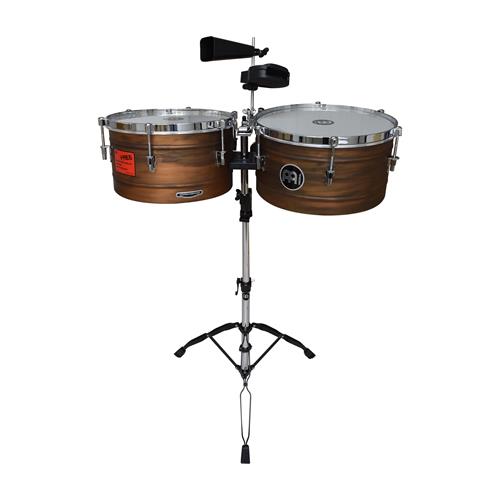 TIMBAL 14_15 PULG. MARATHON C/CAMPANA Y BLOCK ANTIGUO ACABADO