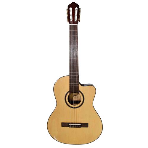 GUITARRA ELECTROCLASICA DELGADA NATURAL