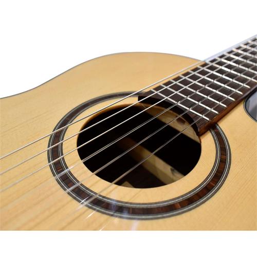GUITARRA ELECTROCLASICA DELGADA NATURAL