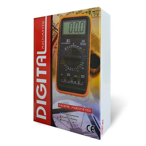 Multímetro digital auto rango con detector de voltaje