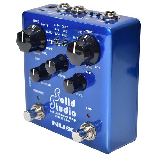 PEDAL DE EFECTO SOLID STUDIO IR Y SIMULADOR DE AMPLIFICADOR