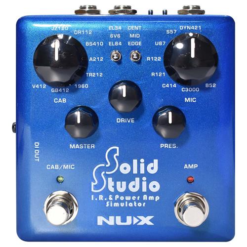 PEDAL DE EFECTO SOLID STUDIO IR Y SIMULADOR DE AMPLIFICADOR