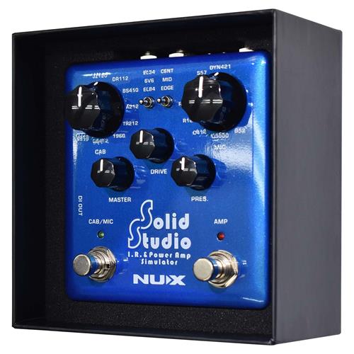 PEDAL DE EFECTO SOLID STUDIO IR Y SIMULADOR DE AMPLIFICADOR