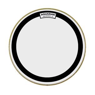 PARCHE 22 PULG. PARA BOMBO PERFORMANCE II CLEAR