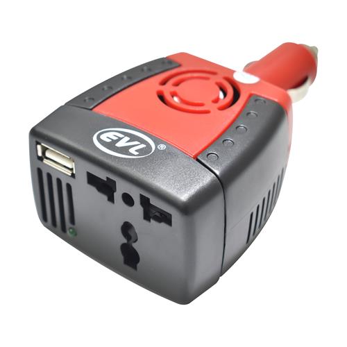 INVERSOR DE CARRO CON USB 150W 12V