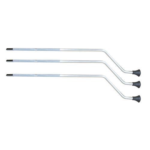 SOPORTE PARA TOM DE PISO PLATEADO X 3PCS - DESC