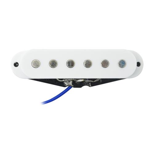 MICROFONO PARA GUITARRA ELECTRICA SINGLE  BRIDGE BLANCO