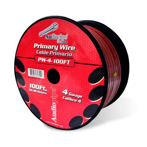 CABLE PODER ROJO X METRO P/PLANTA 4