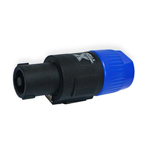 PLUG NEUTRI PLASTICO-CORTO 4 PINES CALIDAD (SPEAKON)