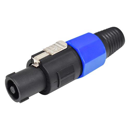 PLUG NEUTRI PLASTICO 4 PINES CALIDAD (SPEAKON)