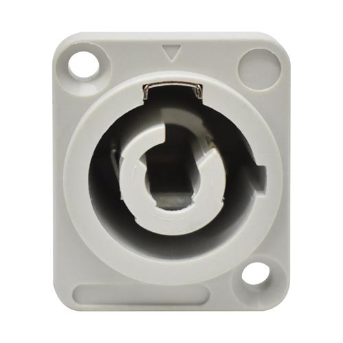 JACK AC CHASIS POWERCON 20A GRIS (OUT)