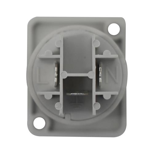 JACK AC CHASIS POWERCON 20A GRIS (OUT)