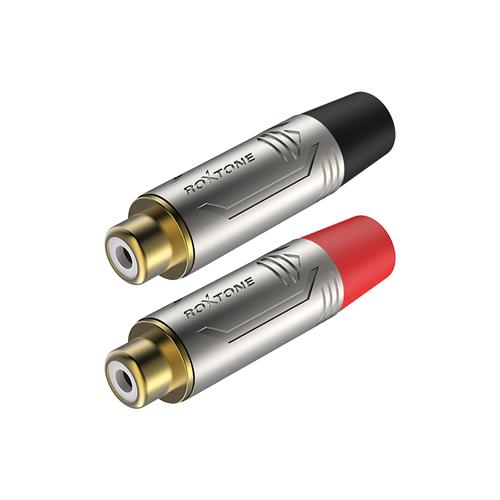 JACK EXTENSION METALICO RCA NIQUEL-DORADO R/N X 2P