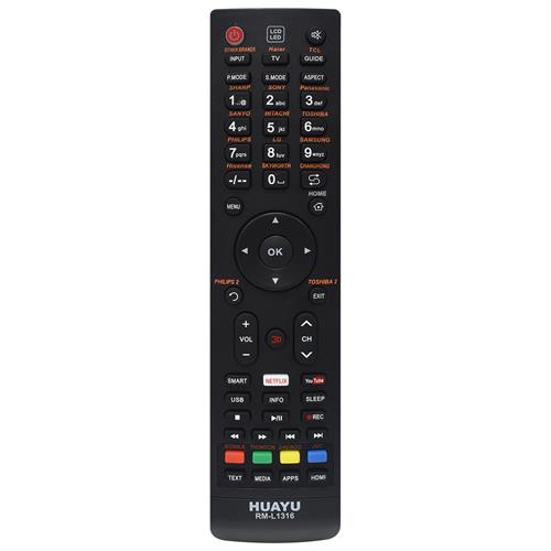 CONTROL REMOTO SMART TV UNIVERSAL C/NETFLIX