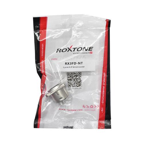 JACK CANON (XLR) CHASIS METALICO NIQUELADO