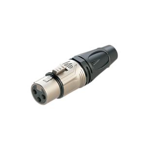 JACK CANON (XLR) METALICO NIQUELADO