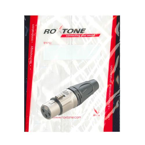 JACK CANON (XLR) METALICO NIQUELADO