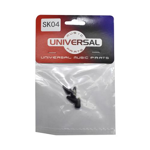 TAPA PARA SWITCH DE GUITARRA ELECTRICA NEGRO X 4P