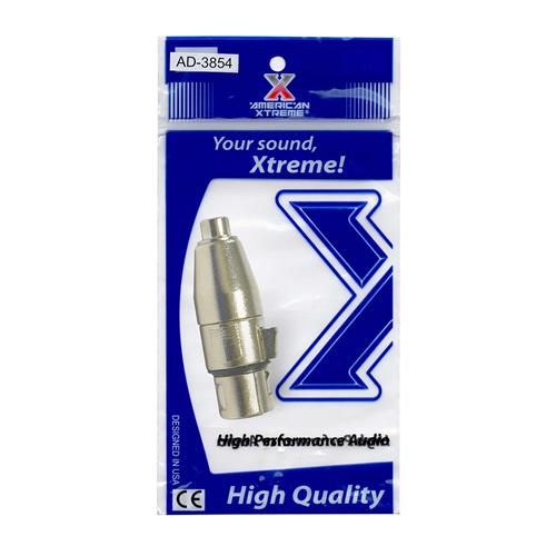 ADAPTADOR JACK RCA X JACK CANON METAL