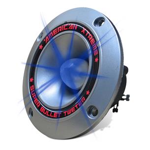 TWEETER TITANIUN PLAST. REDONDO PLAT. C/LUZ AZUL 150W