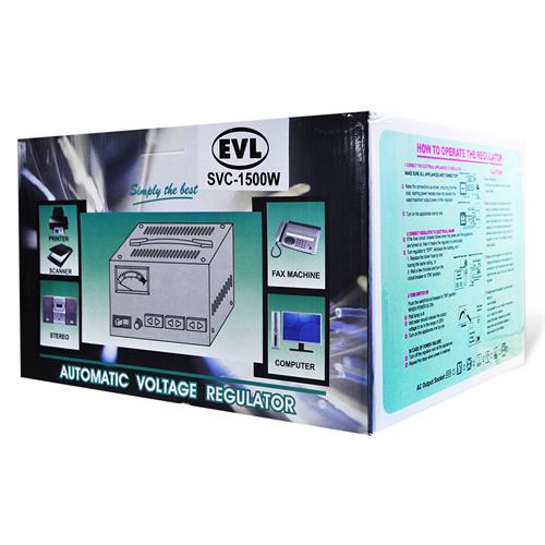 REGULADOR DE VOLTAJE 1500W - C/2 JACK 110V y 1 JACK 220V