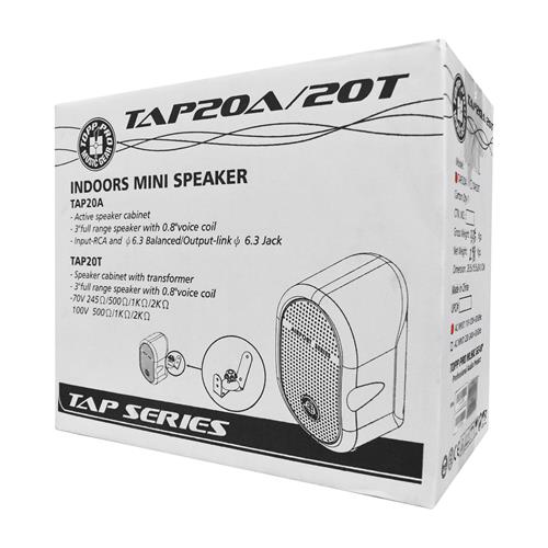 CAJA ACTIVA AMBIENTAL AIRPORT-SERIE 3 20W NEGRO X 2P