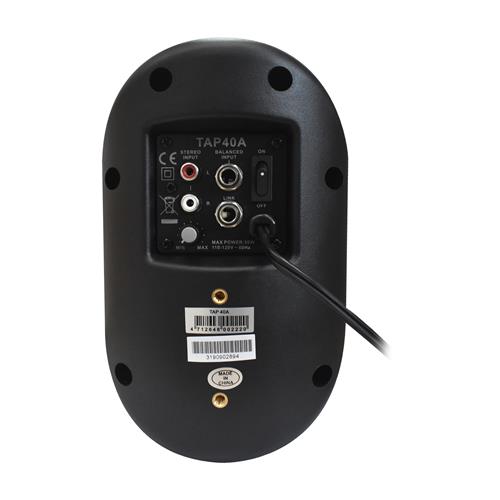 CAJA ACTIVA AMBIENTAL AIRPORT-SERIE 4 40W NEGRO X 2P