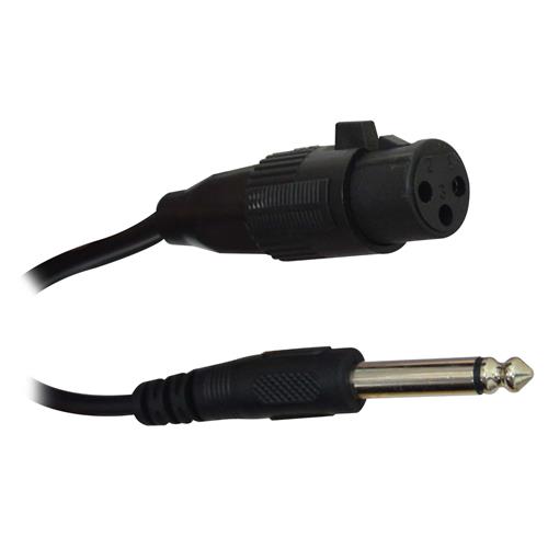 MICROFONO PLASTICO C/CABLE NEGRO