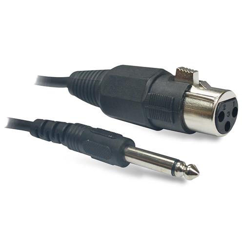 MICROFONO PLASTICO NEGRO