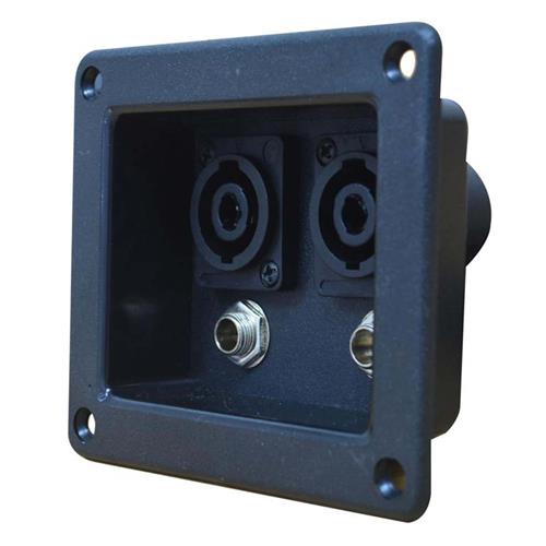 TERMINAL DOBLE C/6.3/JACK NEUTRI = TE-255