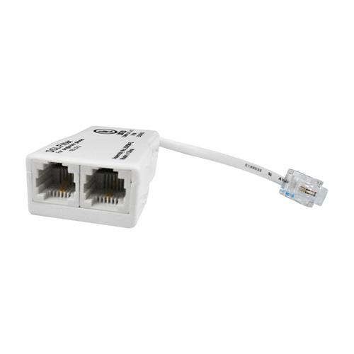 SPLITTER ADSL 2 SALIDAS-PHONE/MODEM C/CABLE