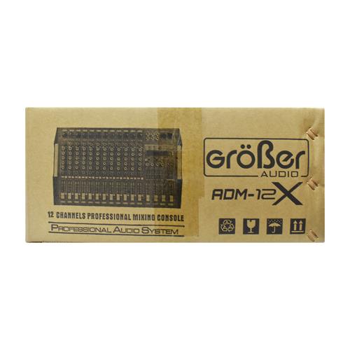 CONSOLA PASIVA PROF. 12CH C/USB/BT/EQ/FX