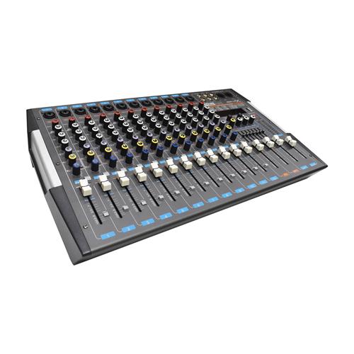 CONSOLA PASIVA PROF. 12CH C/USB/BT/EQ/FX