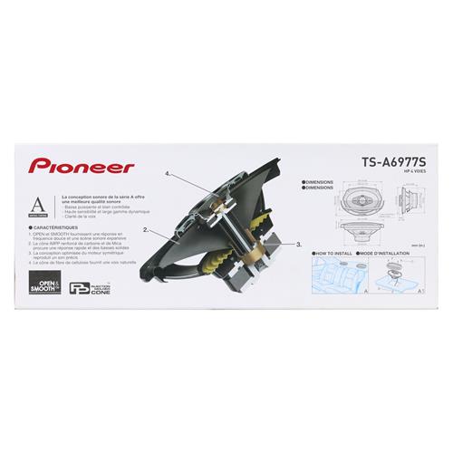 PARLANTE 6X9 4 OHM-650W PARA CARRO - DESC