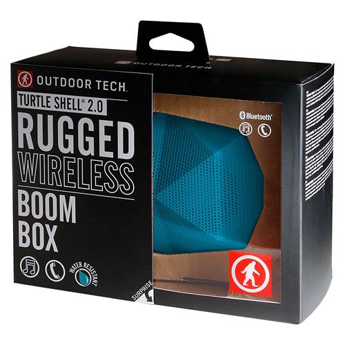 PARLANTE INALAMBRICO OUTDOOR TECH TURTLE 2.0 BOOMBOX AZUL - CLA