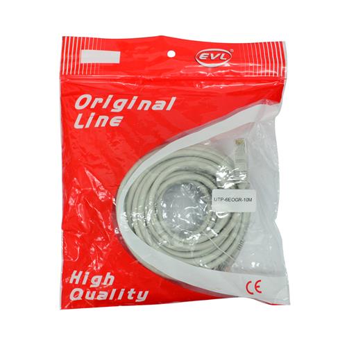 CABLE UTP CATEGORIA 6 GRIS 10MT