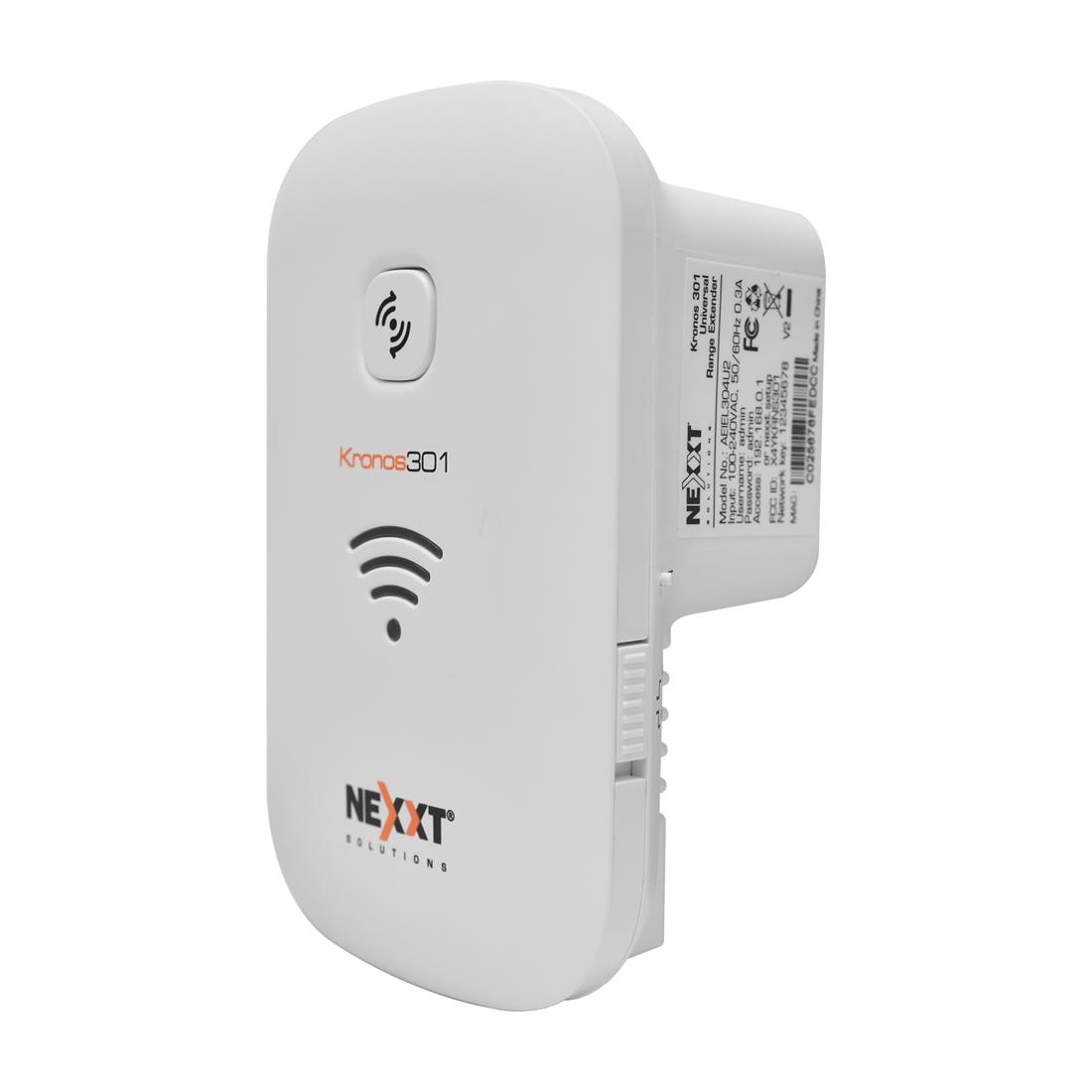 Repetidor WiFi Nexxt Kronos 301 Extensor 300mbps