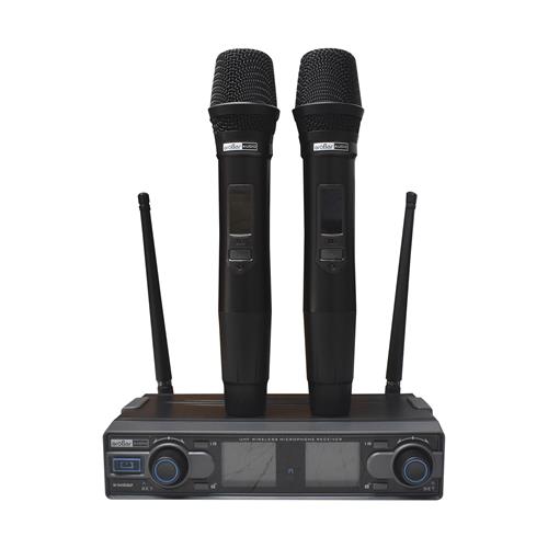 MICROFONO INALAMBRICO DOBLE UHF