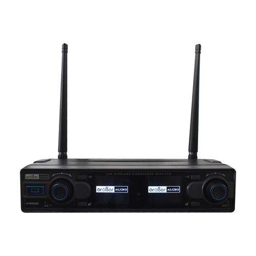 MICROFONO INALAMBRICO DOBLE UHF CORBATA/DIADEMA