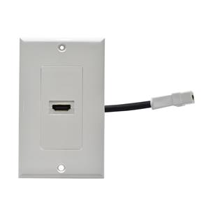 PLACA DE PARED C/1 JACK HDMI C/CABLE