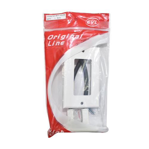 PLACA DE PARED C/2 JACK HDMI C/CABLE