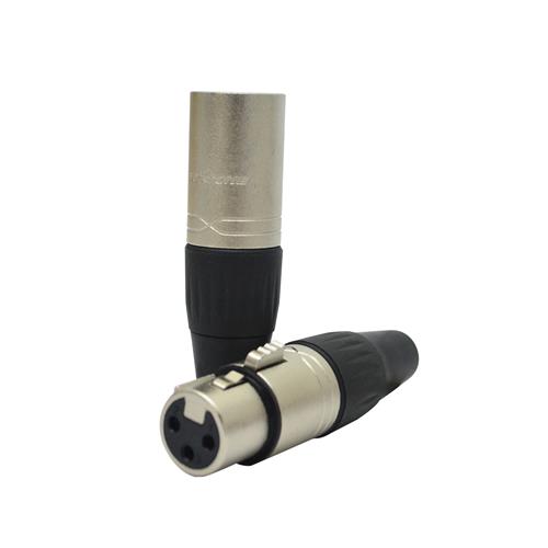 COMBO PLUG_JACK CANON (XLR) METALICO X 2PC