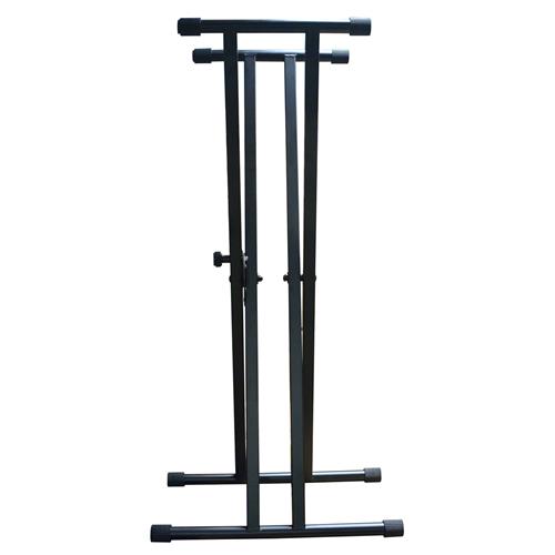 PEDESTAL PARA TECLADO DOBLE X ALTURA AJUSTABLE