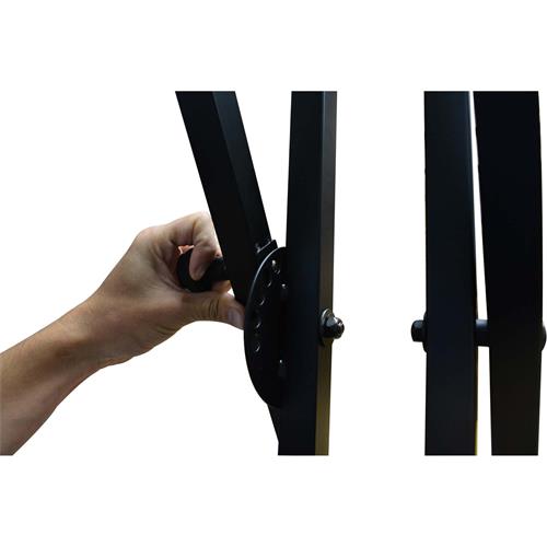 PEDESTAL PARA TECLADO DOBLE X ALTURA AJUSTABLE