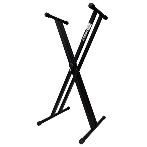 PEDESTAL PARA TECLADO DOBLE X C/2DO NIVEL-KIT COMPLETO